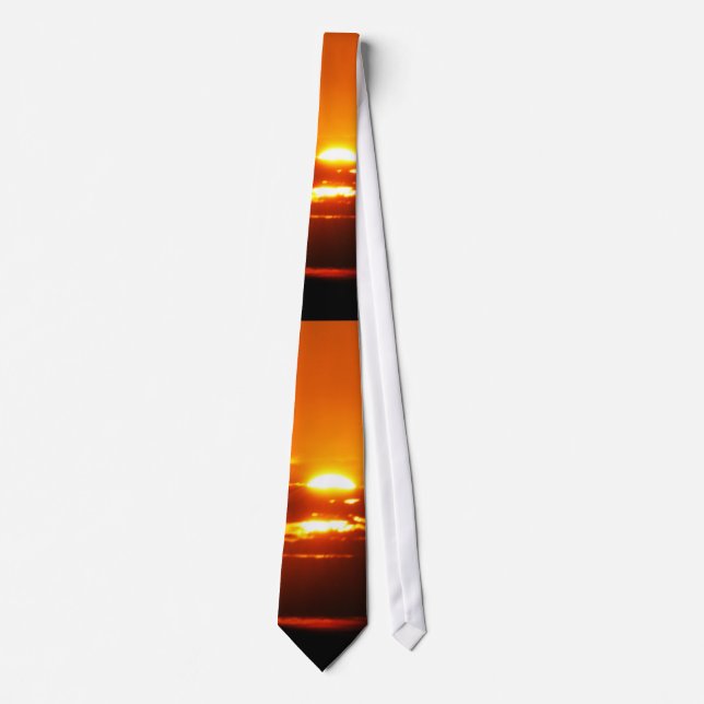 Aufstieg und Sonnenaufgang Krawatte (Vorderseite)