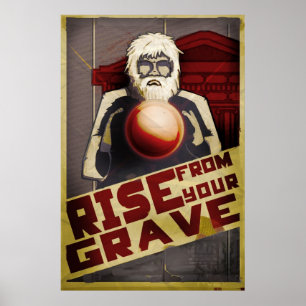 Aufstieg von Ihrem Grab Poster