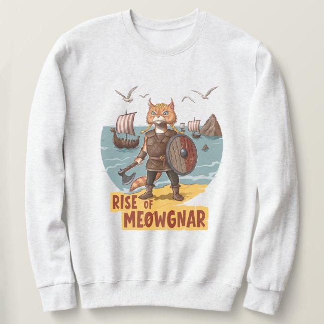 Aufstieg von MeØwgnar Sweatshirt (Design vorne)