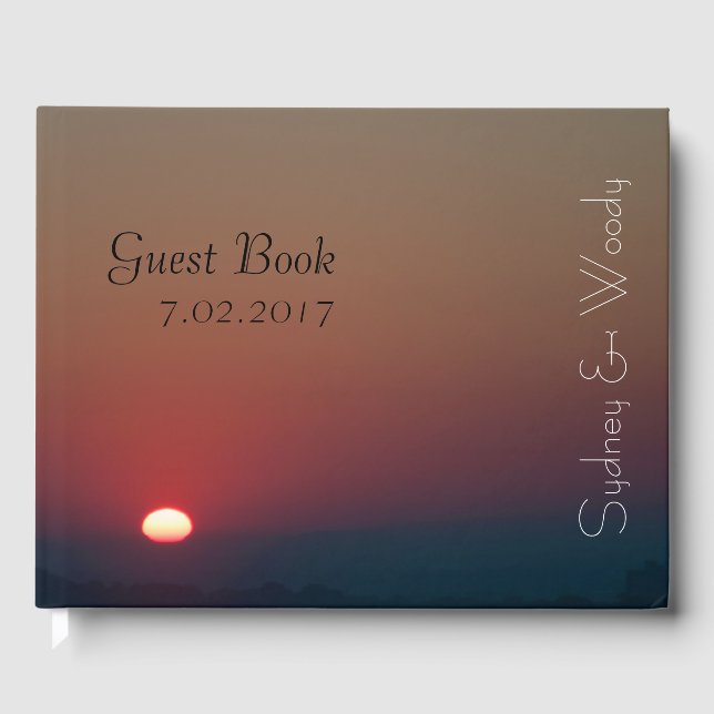 Aufstieg von Sun Guest Gästebuch (Vorderseite)