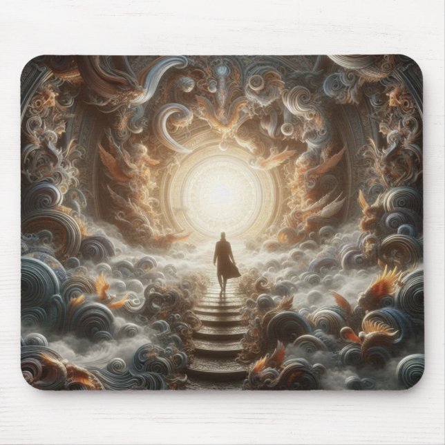 Aufstieg zum Licht Mousepad (Vorne)