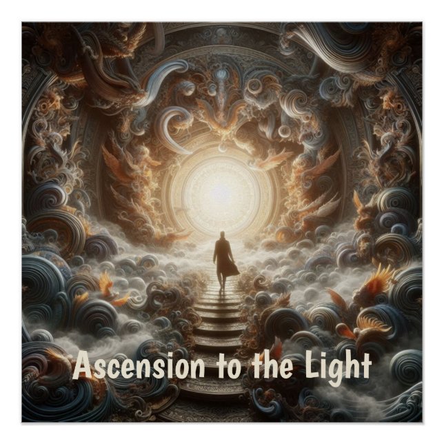 Aufstieg zum Licht Poster (Vorderseite)