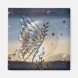 Aufstieg zum Sternenschmetterling! Magnet