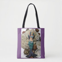 Auftauchen die Meerjungfrau-Taschen-Tasche