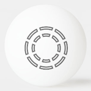 Aufteilung Tischtennisball