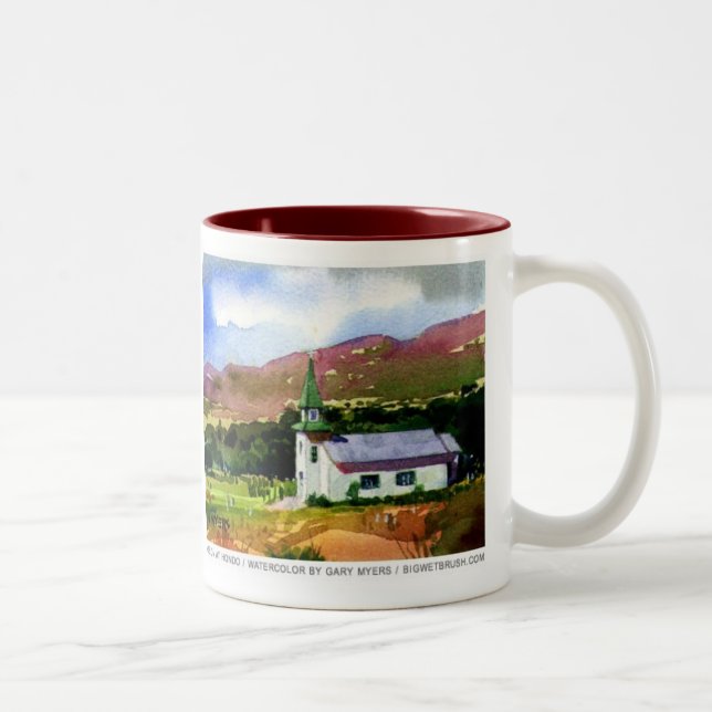 AUFTRAG AN HONDO-TASSE ZWEIFARBIGE TASSE (Rechts)