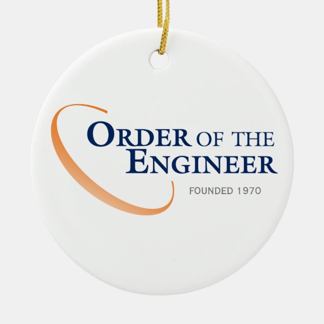 Auftrag der Ingenieur-Verzierung Keramik Ornament (Vorne)