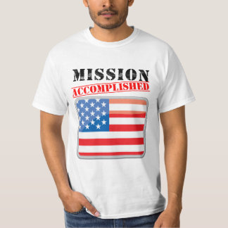 Auftrag erreichte Vereinigte Staaten T-Shirt