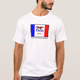 Auftrag-T - Shirt Iowas Des Moines LDS