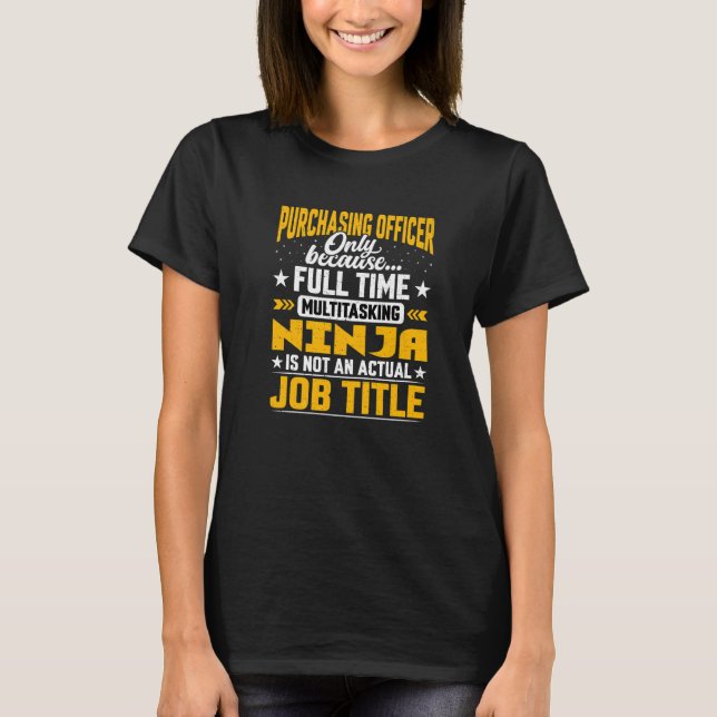 Auftragsverarbeiter Auftragsverarbeiter Einkäufer T-Shirt (Vorderseite)