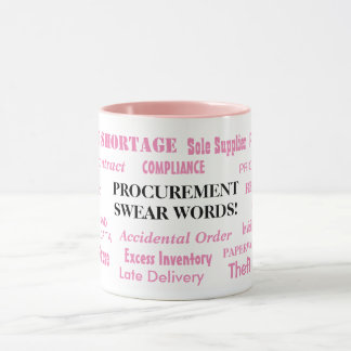 Auftragsvergabeverfahren: Woman Procurement Manage Tasse