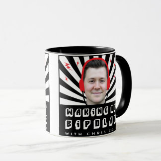 Aufwachen der zweipoligen Podcast-Tasse Tasse