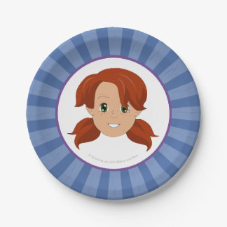 Aufwachsen mit Abtei und Sam-Party-Platte (Abtei) Pappteller