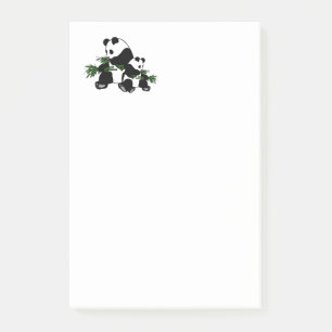 Aufwachsen Panda Post-it Klebezettel