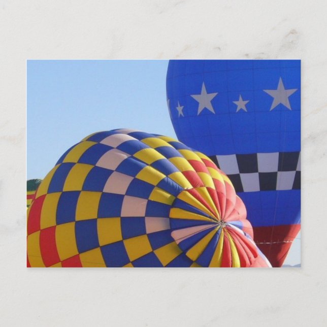 Aufwärmen Postkarte (Vorderseite)