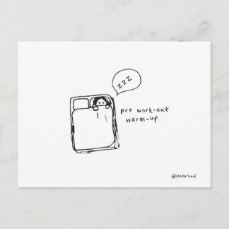Aufwärmpostkarte Postkarte