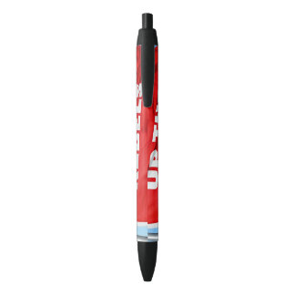 Aufwärts der Rebels, schwarzer Stift