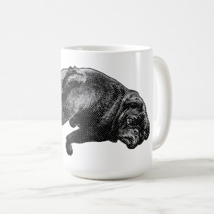 Aufwärts Hoffnung, heller Blick Kaffeetasse