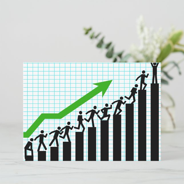 Aufwärts Trend Graph Einladungen (Von Creator hochgeladen)