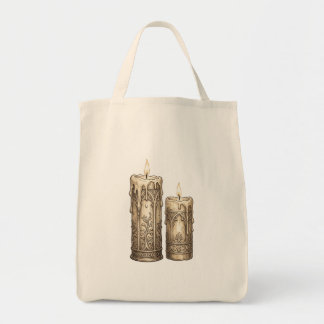 Aufwendige Vintage-Gotik-Kerzen Tragetasche