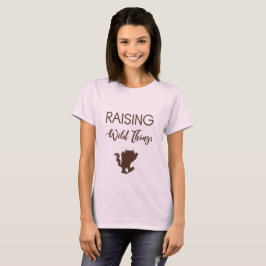 Aufwerfen der wilden Sachen T-Shirt