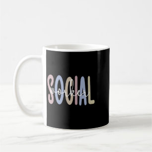 Aufwertung der Sozialarbeiter Monat Kaffeetasse