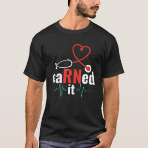 Aufwertung des Abschlusses Krankenpflege mit Absch T-Shirt