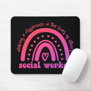 Aufwertung und Abschluss der Sozialarbeiter Mousepad