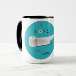 Aufwertung von Toilettenpapier Tasse