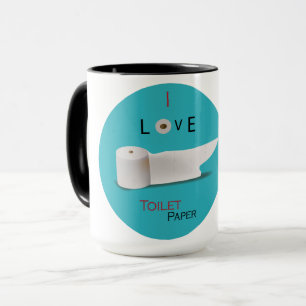Aufwertung von Toilettenpapier Tasse