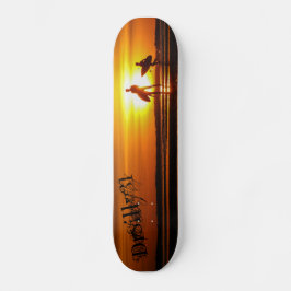 Aufziehen Skateboard