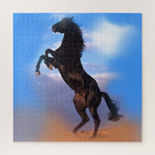 Aufziehendes Pferd - Wildtiere Kunst