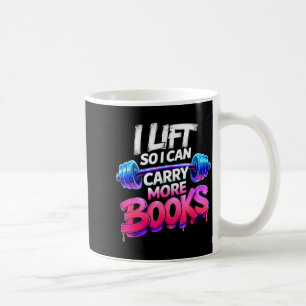 Aufzug, damit ich mehr Bücher tragen kann, Leser W Kaffeetasse