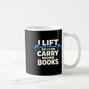 Aufzug kann mehr Bücher tragen Leseliebhaber Worko Kaffeetasse