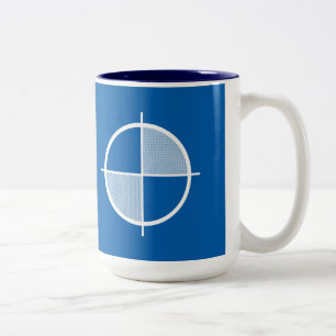 Aufzug-Symbol-Tasse (Licht) Zweifarbige Tasse