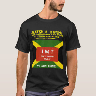 AUG 1 1834. JAMAICA KOSTENLOE Dark T - Shirt