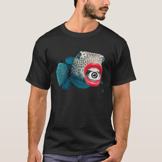 Augapfel - Fische mit heißen Lippen und Augen T-Shirt (Vorderseite)