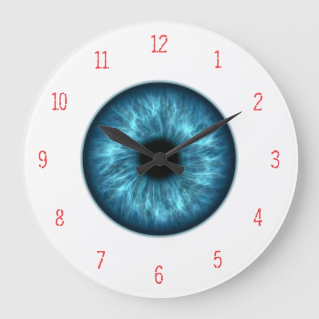 AUGAPFEL-UHR GROßE WANDUHR (Vorderseite)