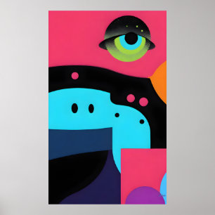 Auge Akzeptiert Radikale Akzeptanz Poster