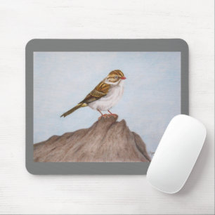 Auge auf dem Sparrow-Mousepad Mousepad