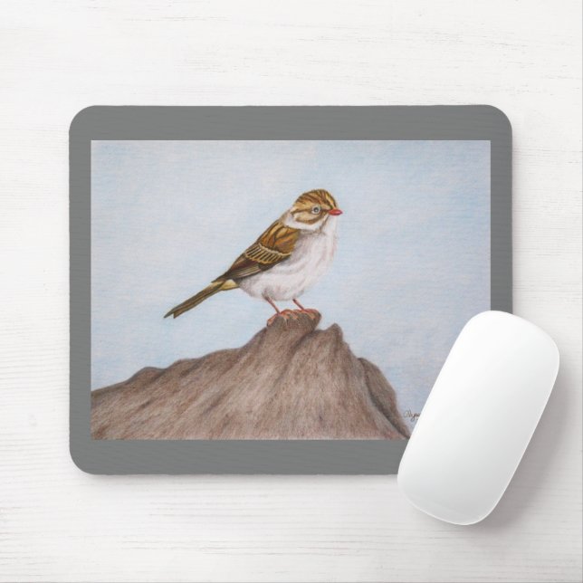 Auge auf dem Sparrow-Mousepad Mousepad (Mit Mouse)