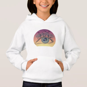 Auge auf der Welt - Natur & Erde Kunst Hoodie