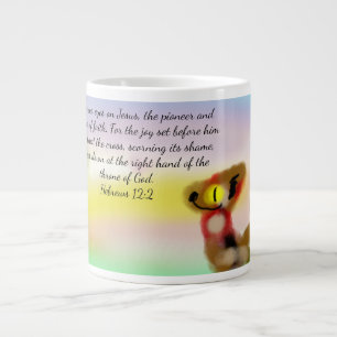 Auge auf Jesus Jumbo-Tasse