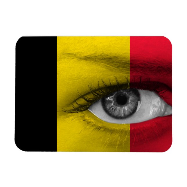 Auge Belgiens Magnet (Horizontal)