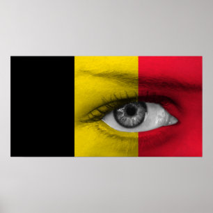 Auge Belgiens Poster