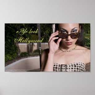 Auge Blickhollywood-Plakat Poster