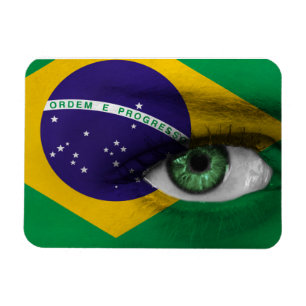 Auge Brasiliens Magnet
