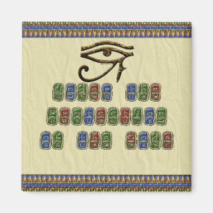 Auge der Horus Schutz-Magneten Magnet