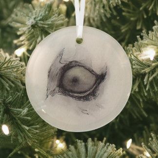 Auge der Hyäne – Blicksammlung Ornament Aus Glas