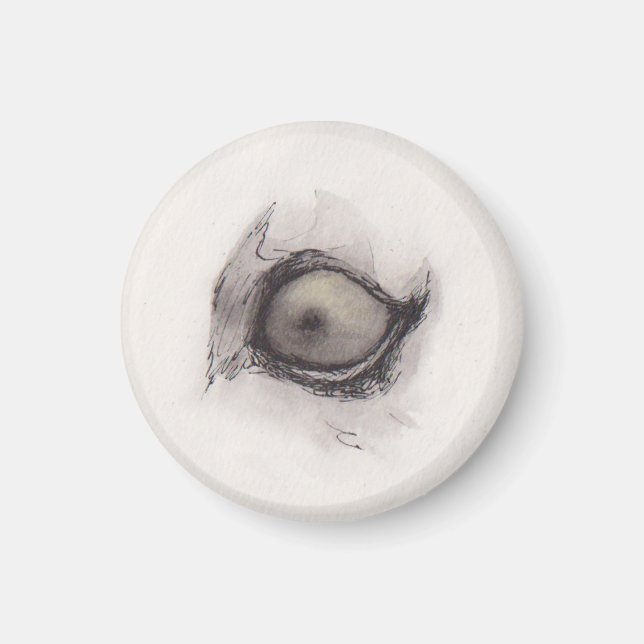 Auge der Hyäne – Gaze Collection Magnet (Vorne)